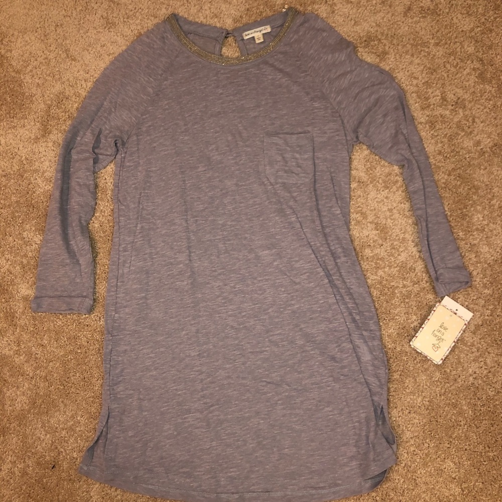 Love On a Hanger - grey top